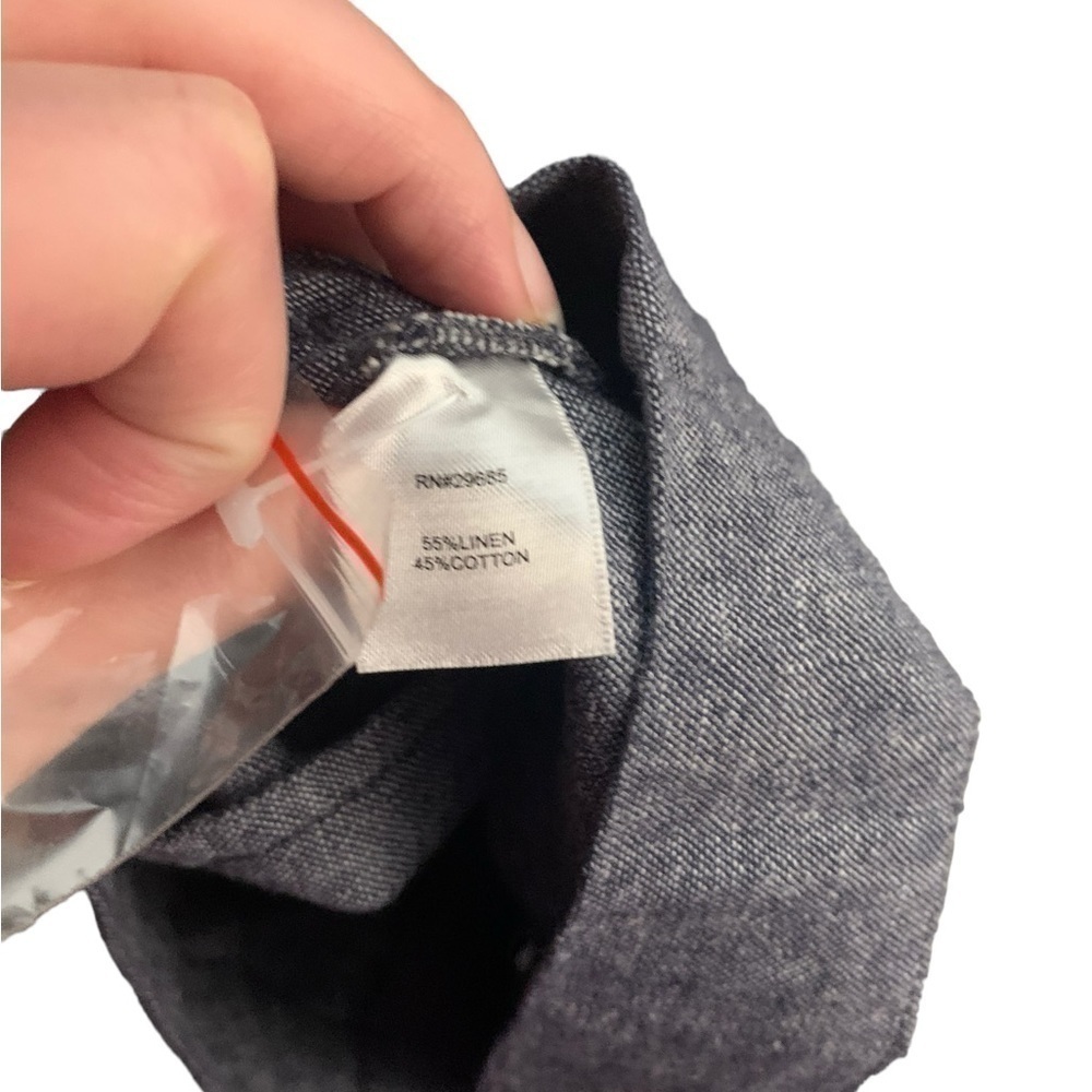 Pendleton Short Sleeve Button Down Wrap Tie Blous… - image 4